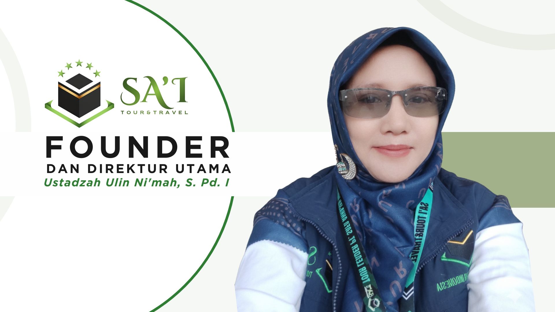 green and grey simple nature presentation